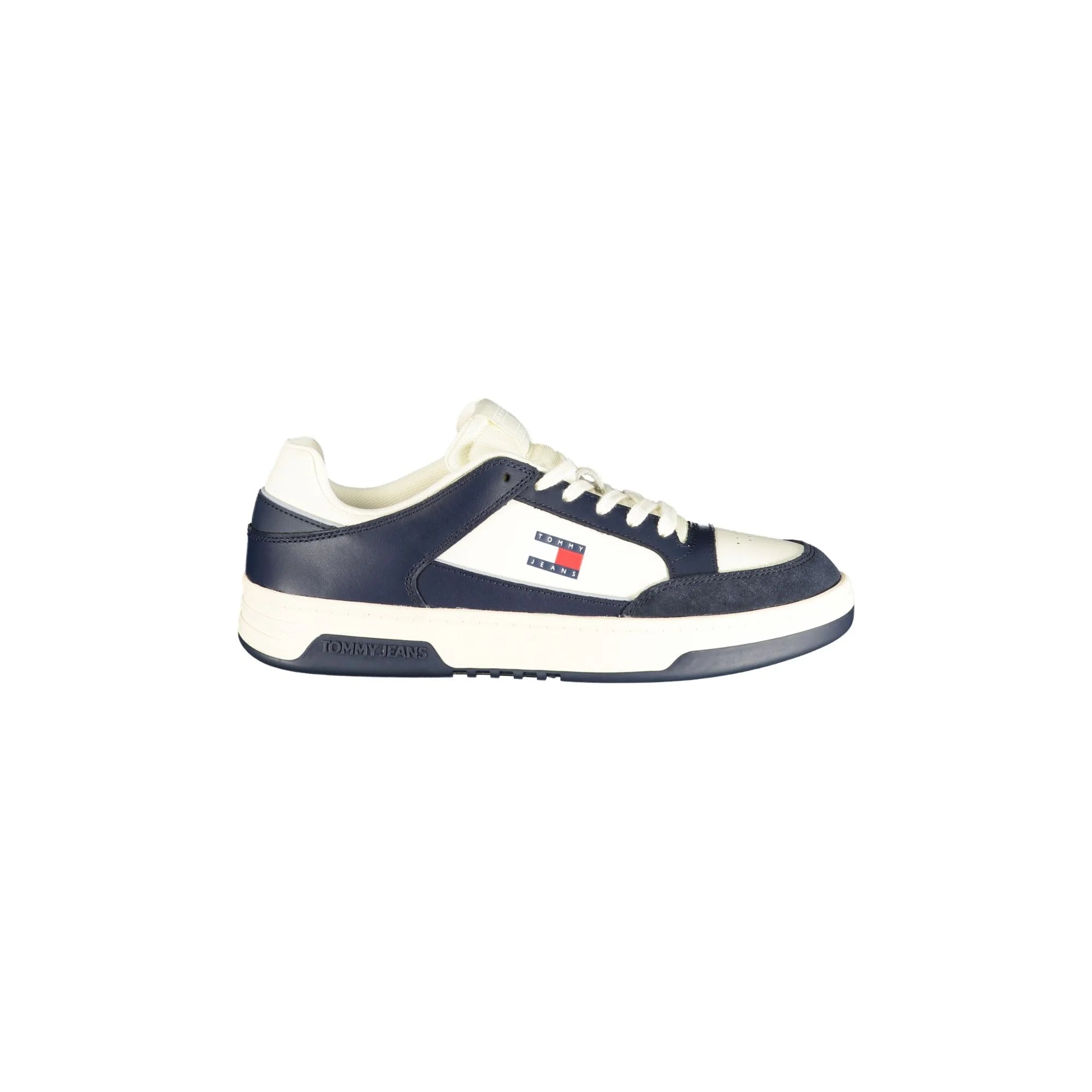 Tommy Hilfiger Sneakers Uomo Bianche Stampa Logo Bianco - foto prodotto